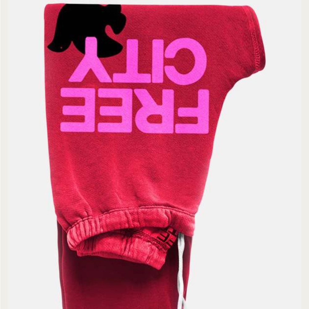 LETSGO FREECITY SUPER VINTAGE Sweatpants Unisex Adult Size Small